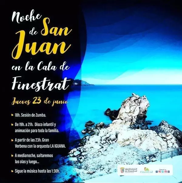La Cala de Finestrat San Juan Fiesta 2022
